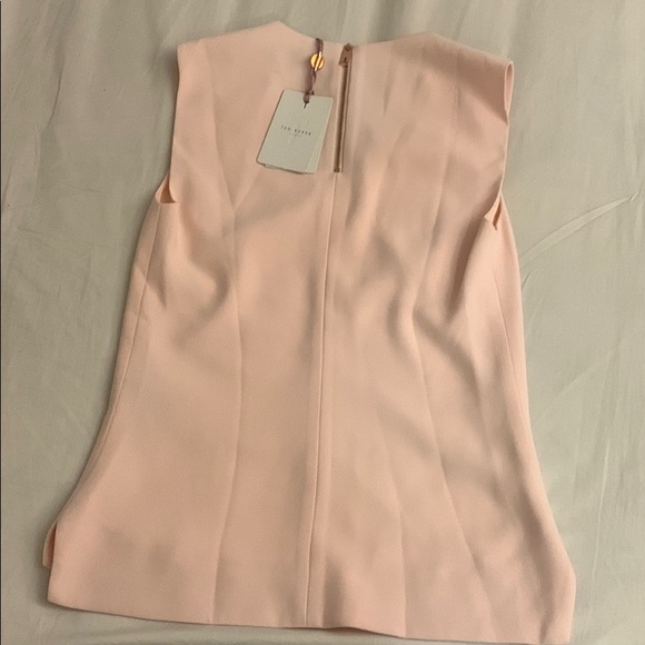 Ted baker shoulder tuck sleeveless top size 0 - Picture 2 of 4